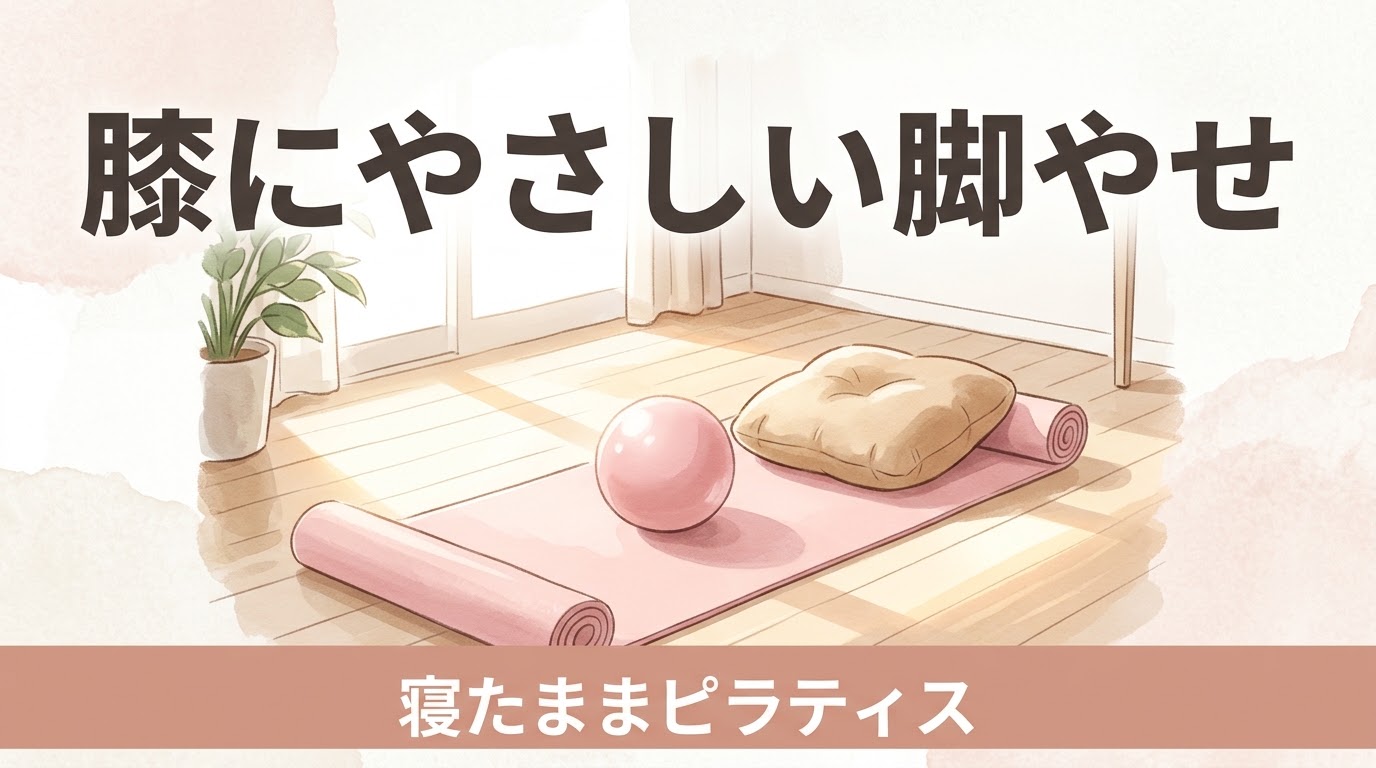 スクワットで膝が痛くなる人へ｜膝に負担をかけずに脚を引き締めるピラティスと「膝が痛む本当の理由」