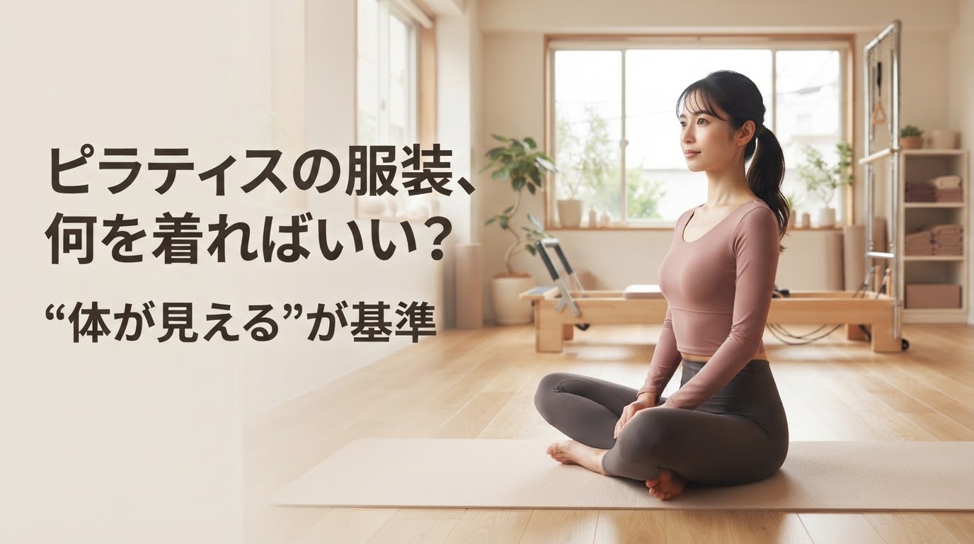 ピラティスの服装、何を着ればいい？